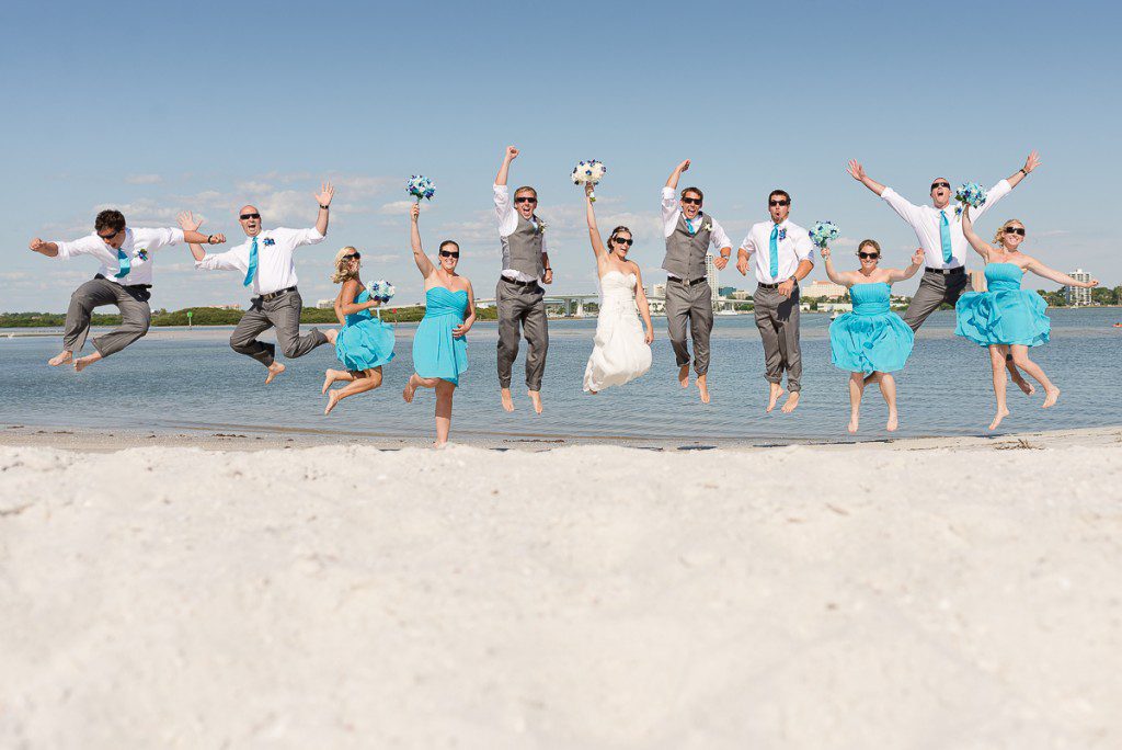 Clearwater Beach wedding pictures