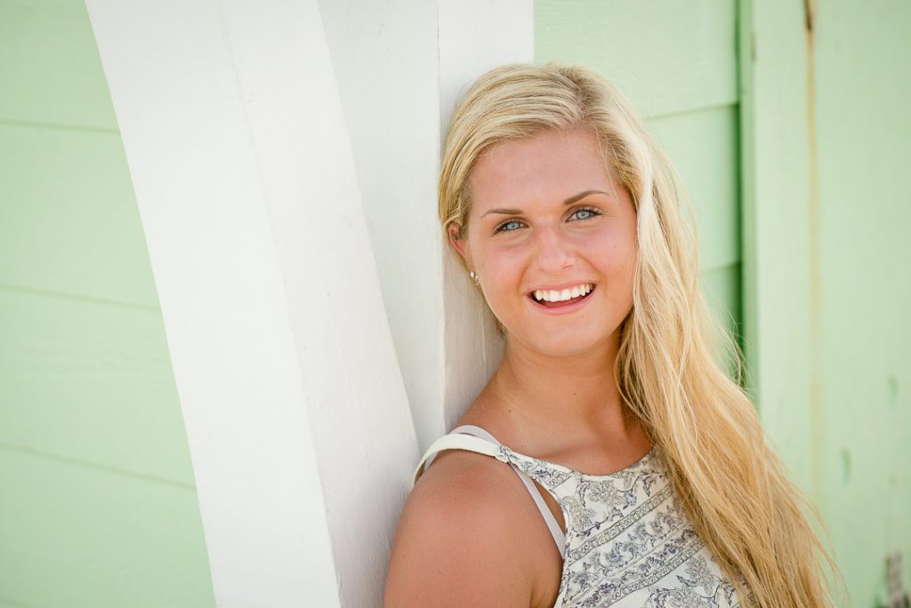 Clearwater beach senior pictures