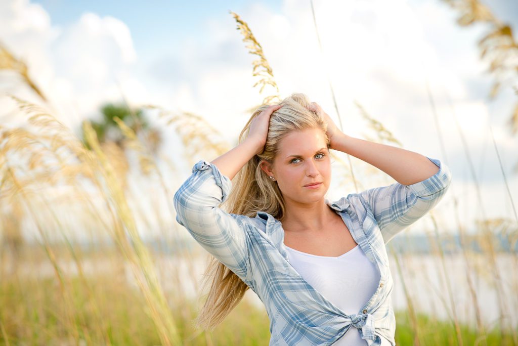 Clearwater beach senior pictures