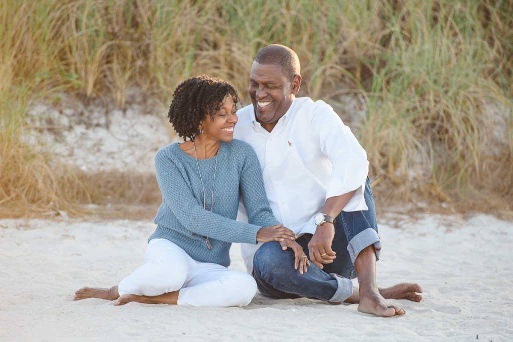 Tampa Family Photographer Couples beach