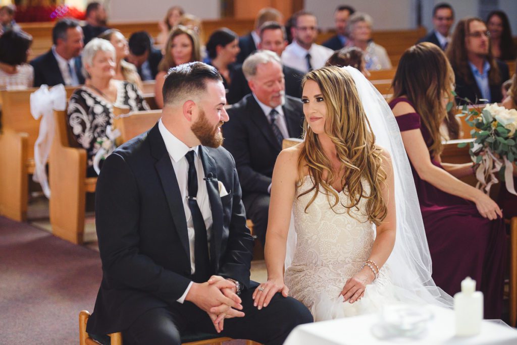 Wedding Ceremony at Our Lady Queen of Peace Catholic Church