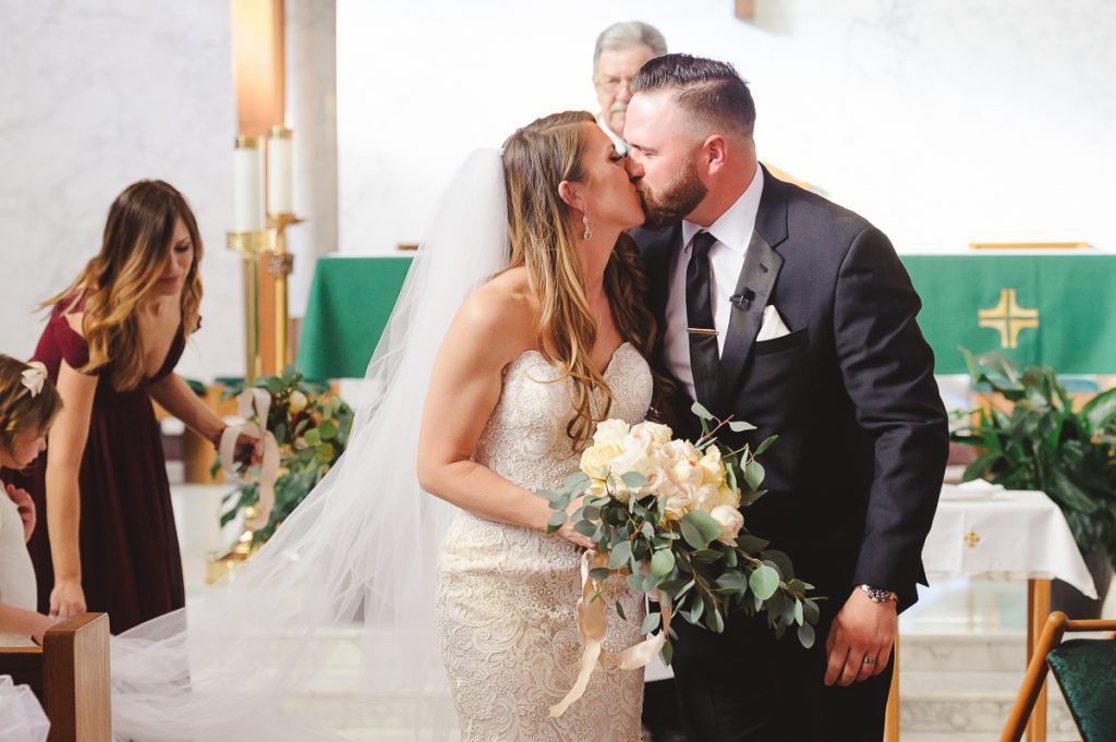 Wedding Ceremony at Our Lady Queen of Peace Catholic Church