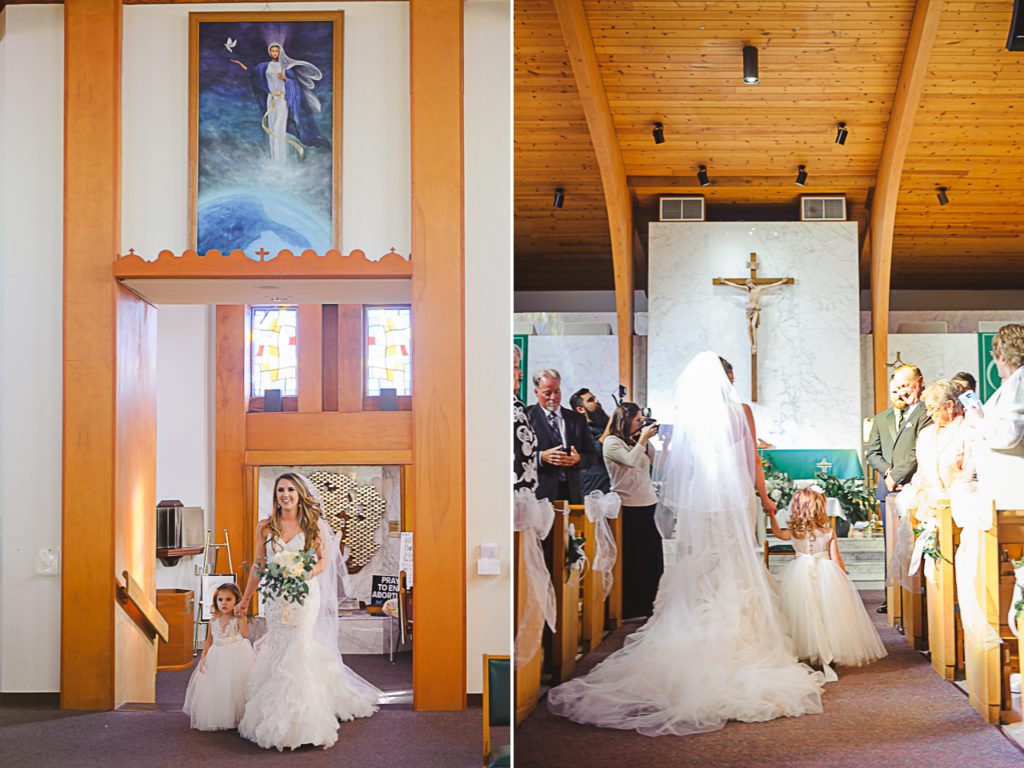 Wedding Ceremony at Our Lady Queen of Peace Catholic Church