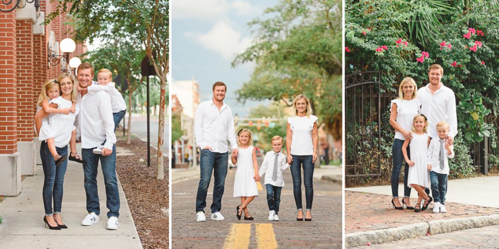 Poses Family of Four