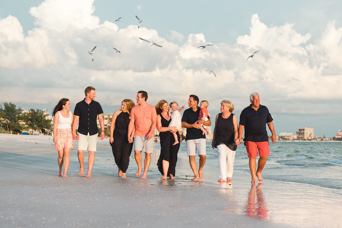 St Pete FL Beach Family Portraits