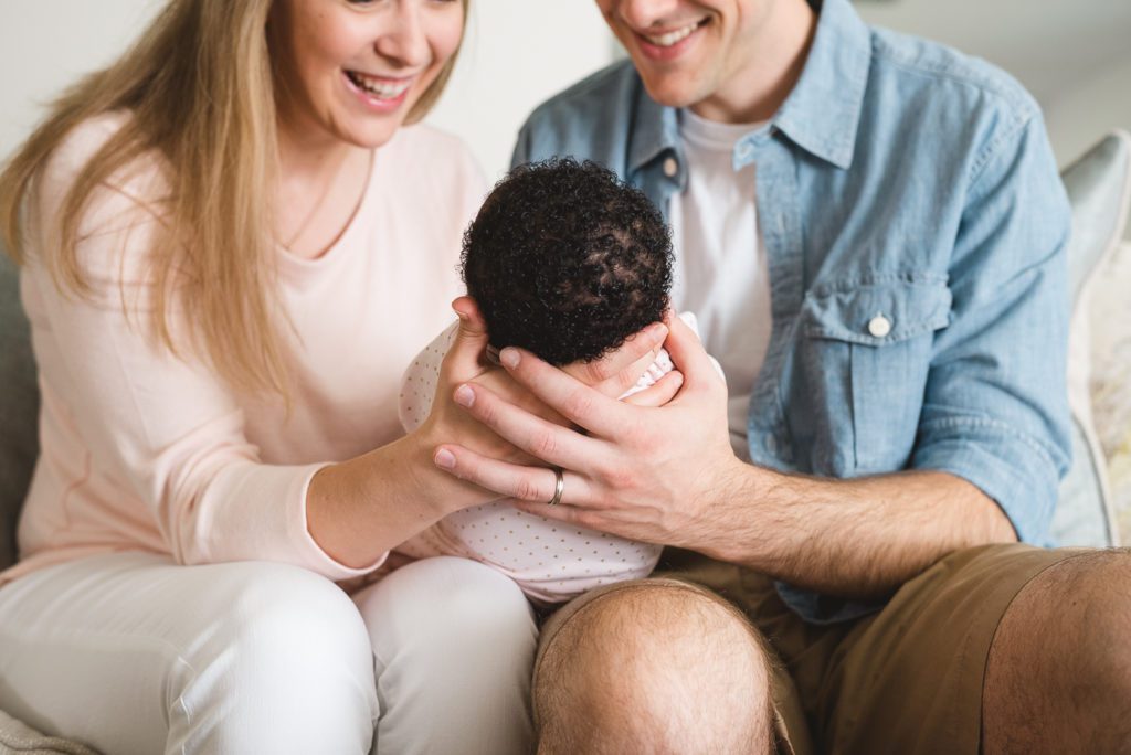 tampa lifestyle newborn session home