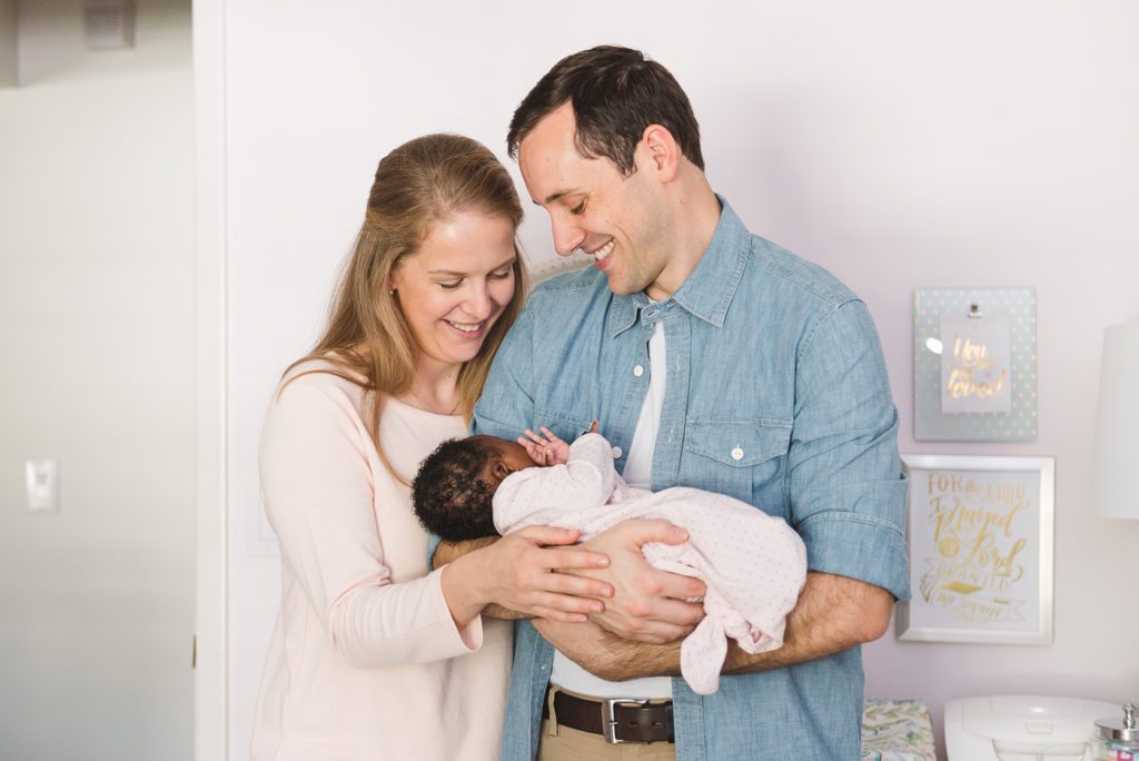 tampa lifestyle newborn session nursery