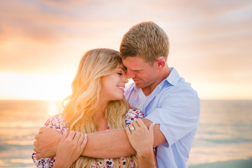 engagement photographer Florida Beach Trash the Dress