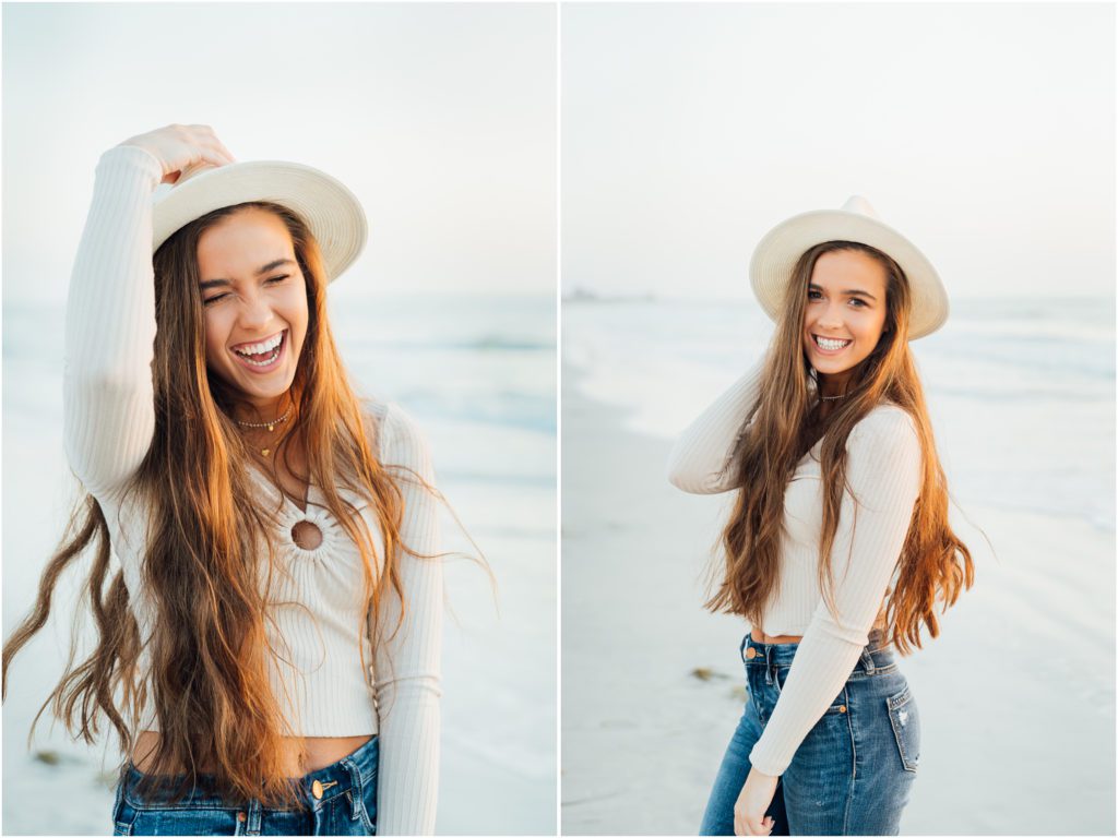 Clearwater Beach Senior Pictures